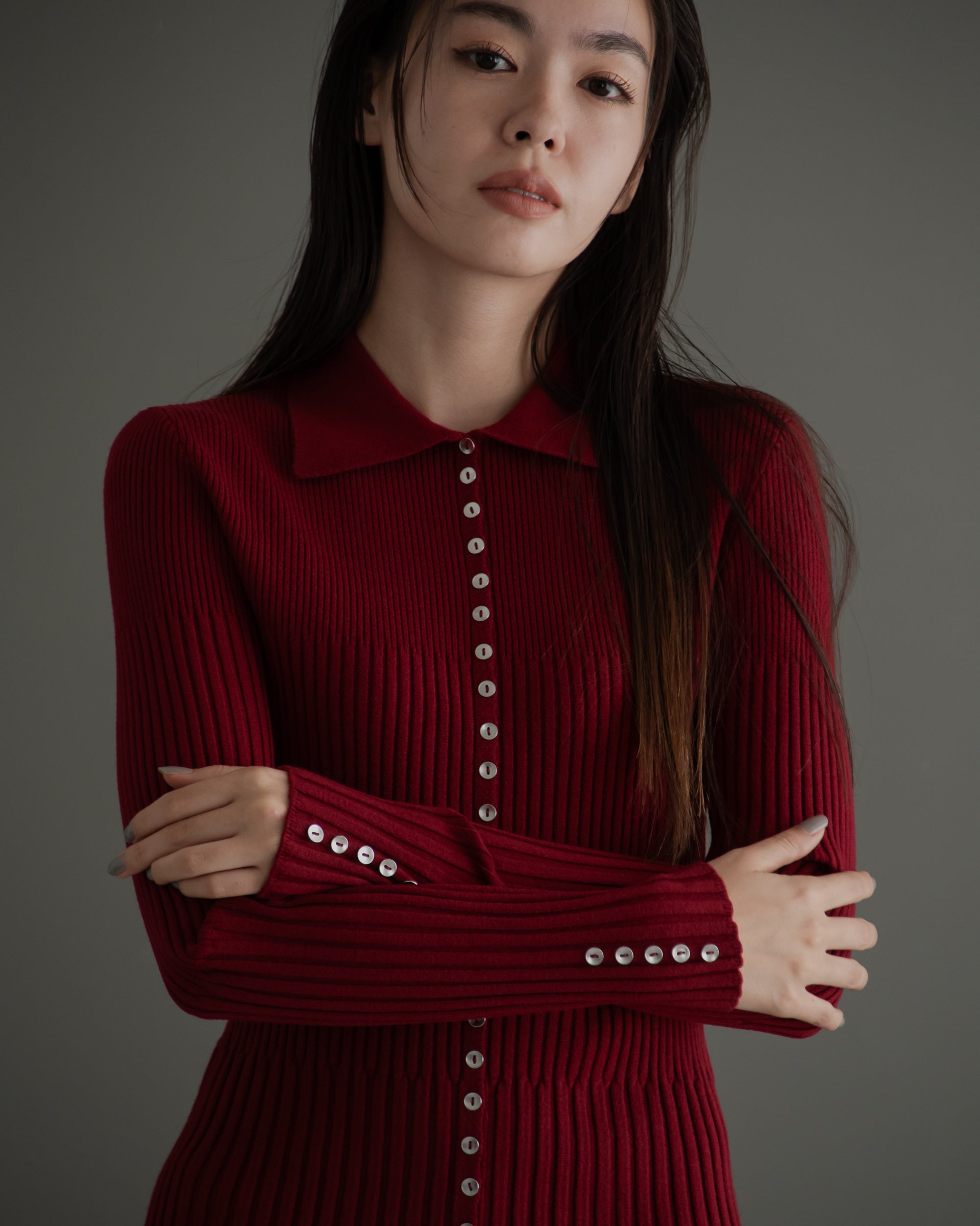 リブポロニットプルオーバー – STYLE RAVIE