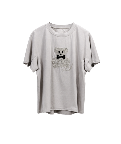エンブロイダリーベア プリントTシャツ