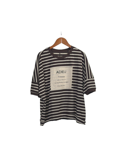 ロゴパッチTシャツ