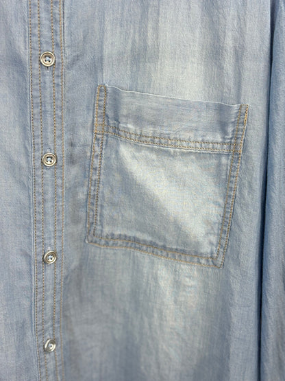 2WAYシルエットデニムシャツ