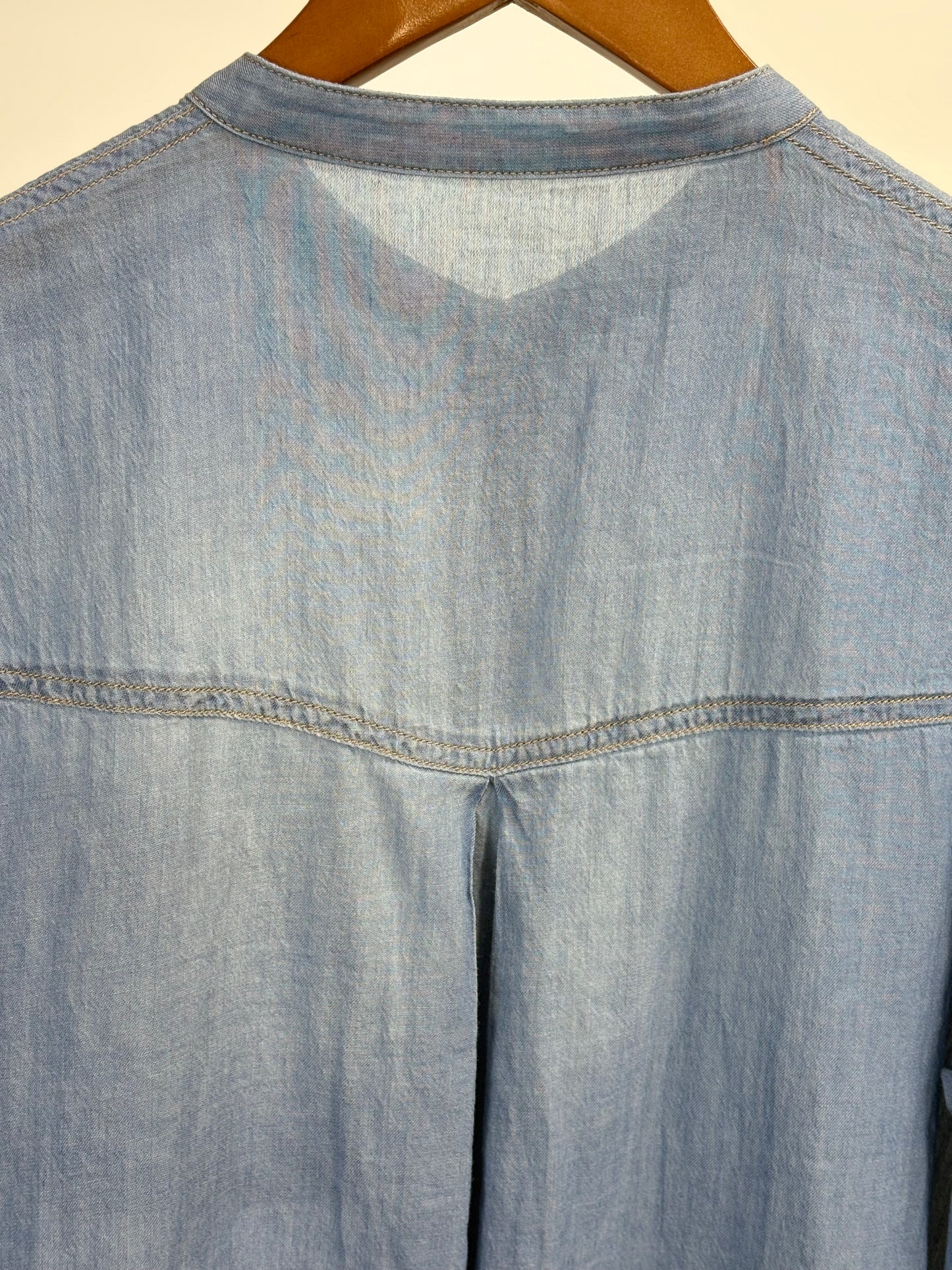 2WAYシルエットデニムシャツ