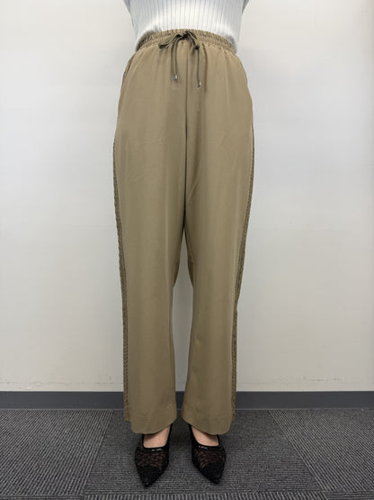 <SET UP>サイドレースアクセントストレッチパンツ