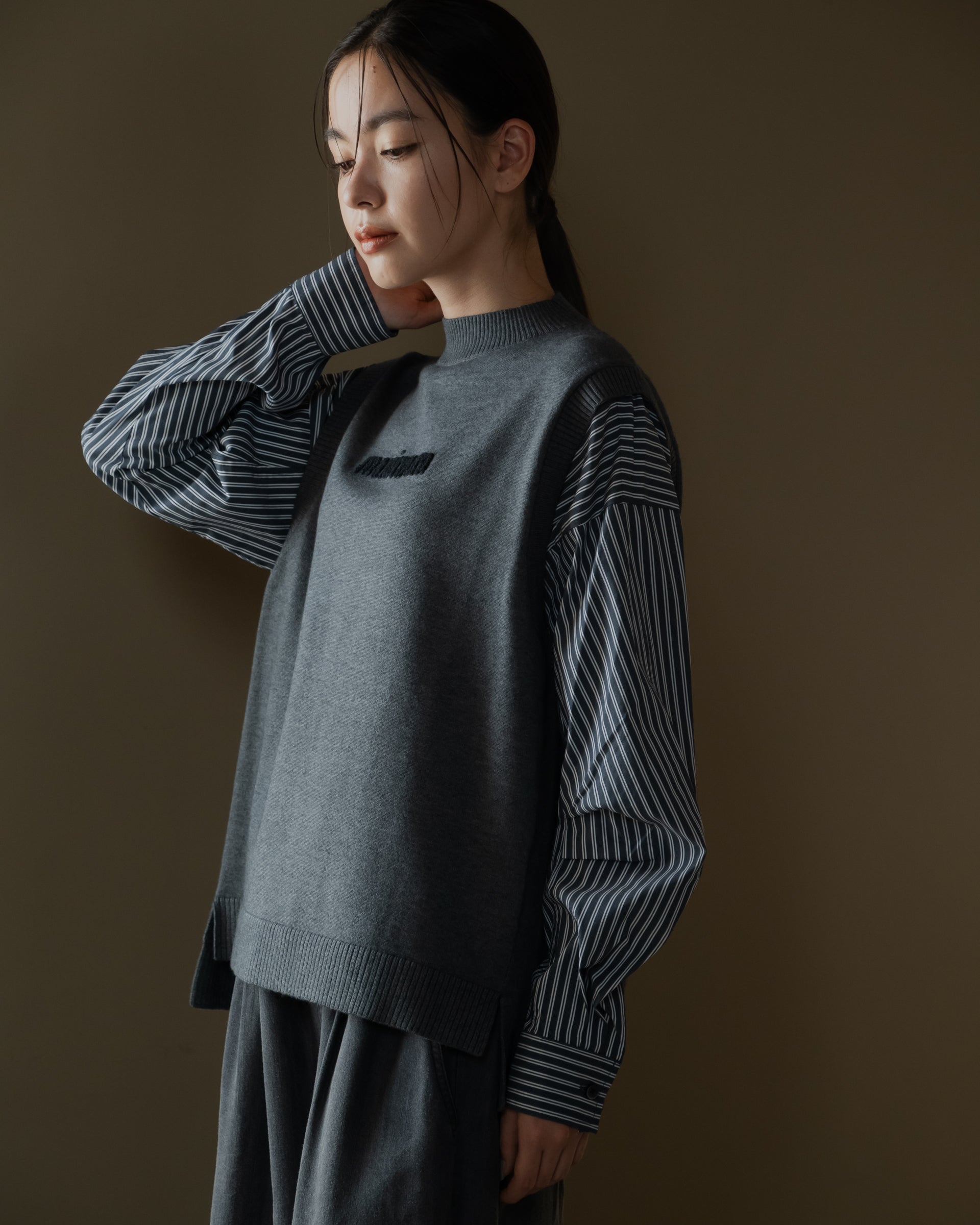 ストライプスリーブ ロゴプルオーバー – STYLE RAVIE