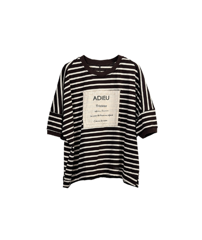 ロゴパッチTシャツ