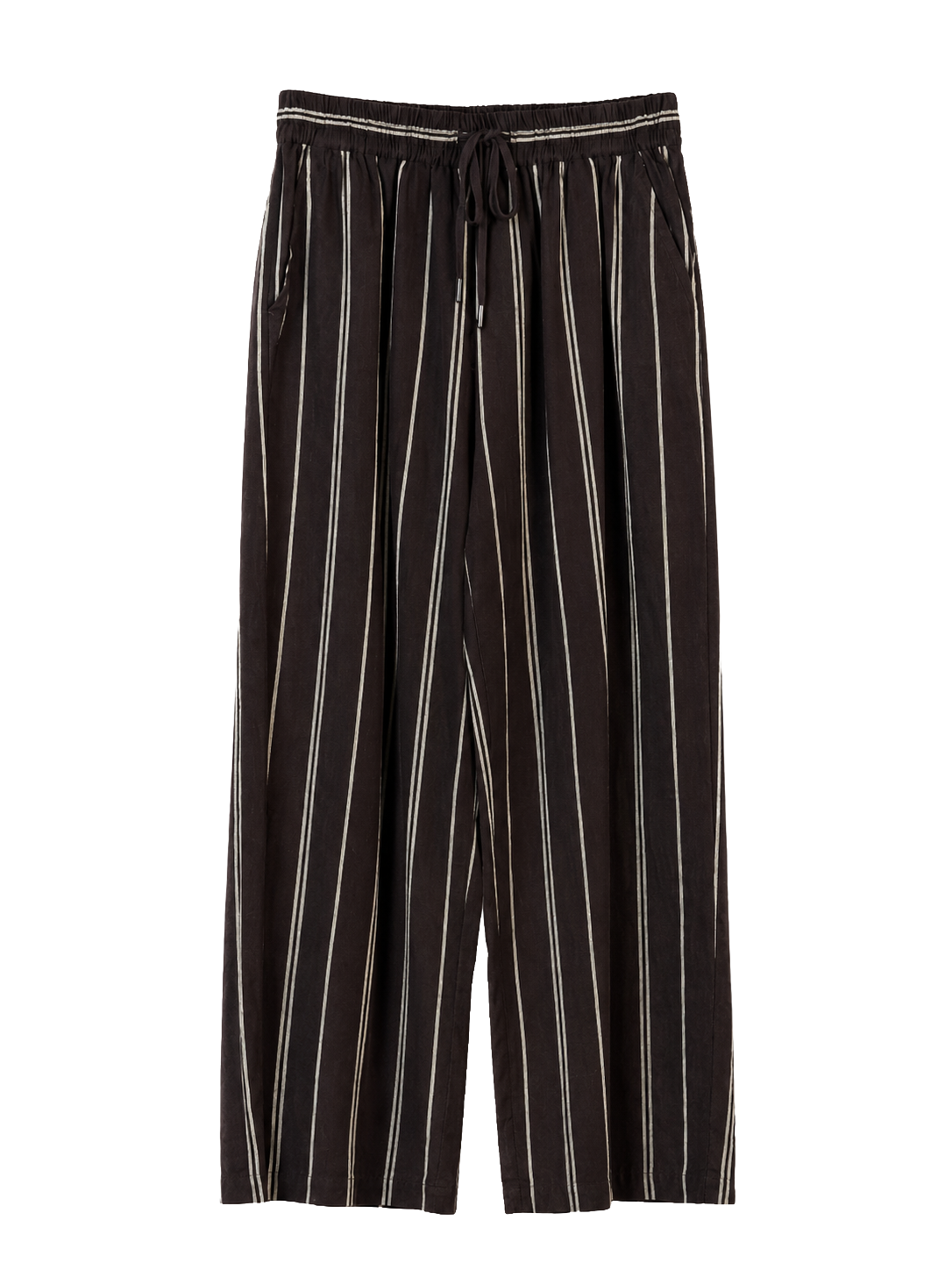 マルチストライプ イージーワイドパンツ